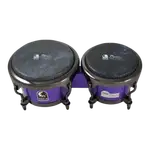BONGO 7 - 8.5", DE FIBRA DE VIDRIO, SIGNATURE JIMMIE MORALES, COLOR PURPURA, PARCHES SINTETICO - Miniatura 1