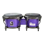 BONGO 7 - 8.5", DE FIBRA DE VIDRIO, SIGNATURE JIMMIE MORALES, COLOR PURPURA, PARCHES SINTETICO - Miniatura 3