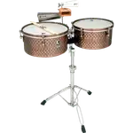 SET DE TIMBALES 14" - 15", SERIE PRO LINE, COLOR COBRE, INCLUYE PEDESTAL - Miniatura 2