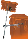 SOPORTE AEREO PARA BONGO, CROMADO - Miniatura 2