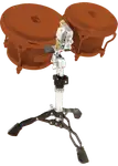 SOPORTE TRIPODE PARA BONGO, PARA BONGOSERO SENTADO, NIQUELADO - Miniatura 2