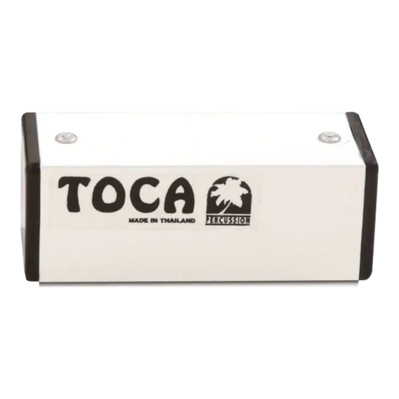 SHAKER 4", RECTANGULAR DE METAL, COLOR BLANCO - Imagen 1
