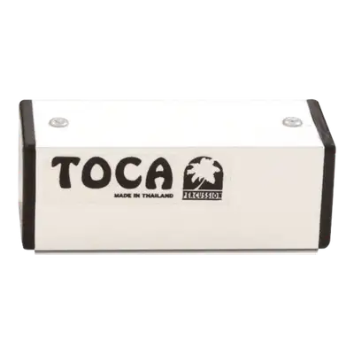 SHAKER 4", RECTANGULAR DE METAL, COLOR BLANCO