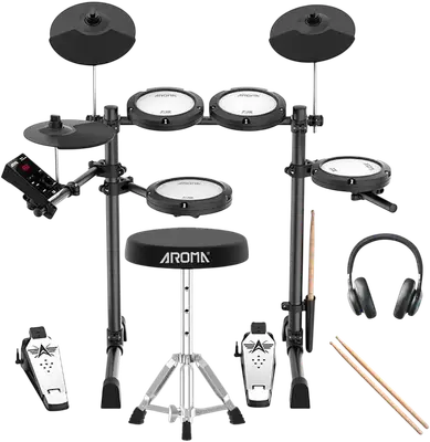 BATERIA ELECTRONICA, 7 PADS, SOPORTE DE METAL, 144 TIMBRES, 12 PRESETS PREDETERMINADOS, PUERTO MIDI IN-OUT, ENTREDA UXILIAR
