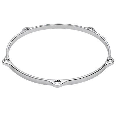 ARO 14" DE 6 ORIFICIOS PARA REDOBLANTE, 1.5 MM, MATERIAL ALEACION DE ACERO CON BAÑO DE NIQUEL
