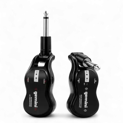 TRANSMISOR Y RECEPTOR DE AUDIO DE GUITARRAS CON BATERIAS, FREQ 512-537.50 MHZ