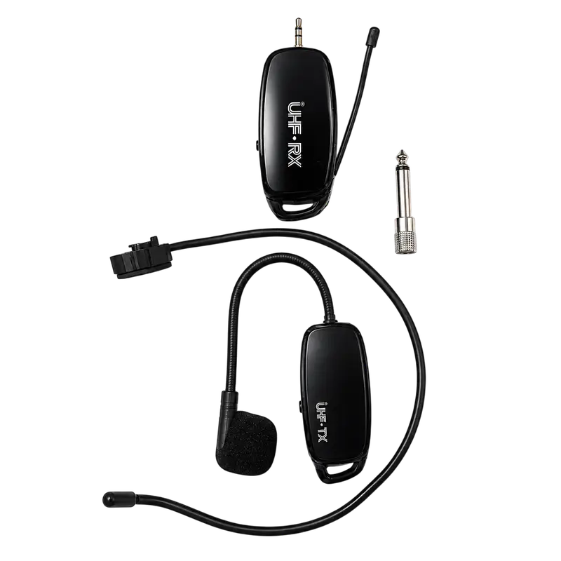 MICROFONO INALAMBRICO PARA INSTRUMENTOS DE VIENTO, TIPO DE FRECUENCIA UHF - Imagen 1