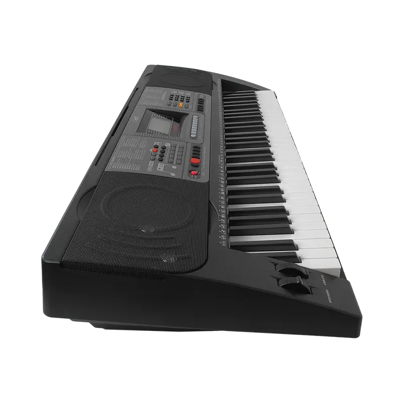 TECL 61 T, FUNC SENS, 430 TIMB, 300 RIT, 50 CANC DEMO, PANT LCD, USB-MIDI, SALIDA L-R, COL NEGRO - Imagen 1