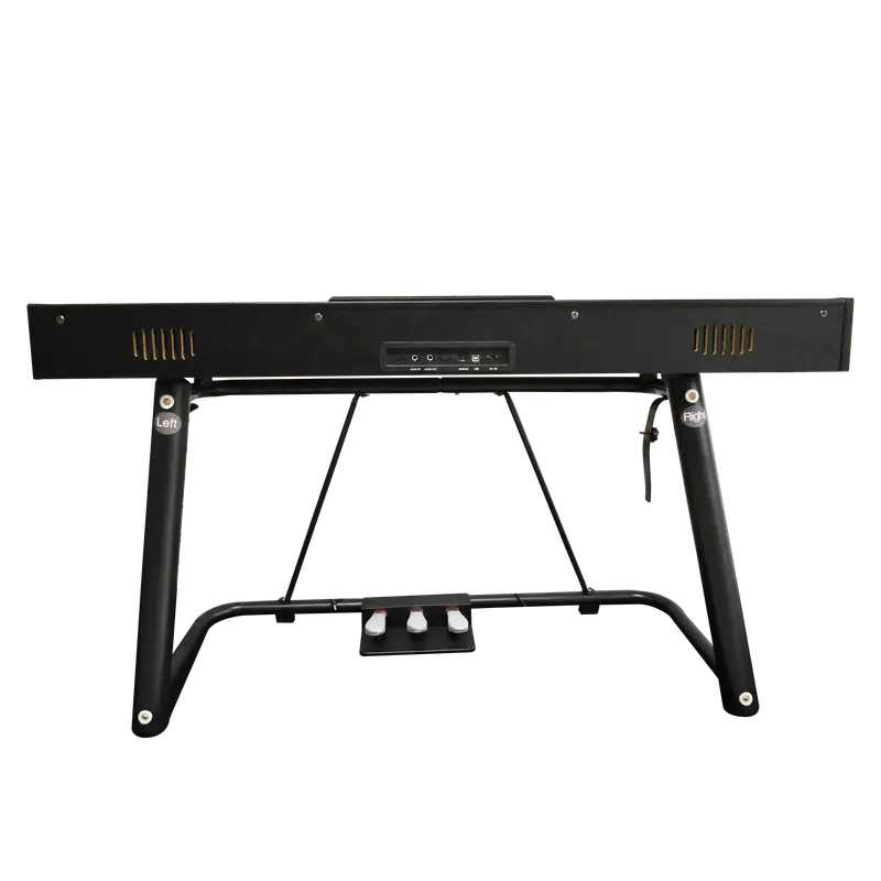 PIANO DIGIT 88 T ACCION MART, 880 TIMB, 600 RIT, 80 CANCI DEMO, POLIF 128, PANT LED, INCLUY PEDAL SUST TRES PASOS Y PEDEST METAL, COL NEGRO - Imagen 1