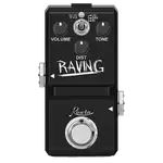 PEDAL DE EFECTO NANO RAVING, DISTORSION ANALOGICA PARA METAL, 3 MODOS - Miniatura 1
