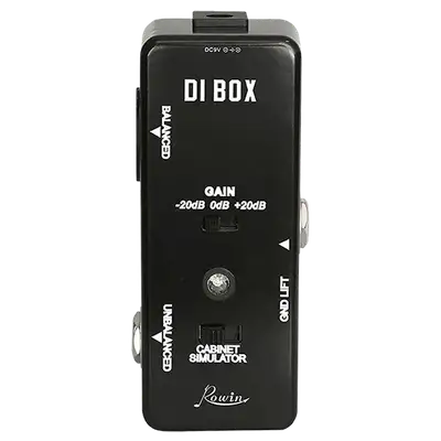 CAJA DIRECTA CON PREAMPLIFICADOR