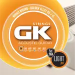 SET DE CUERDAS PARA GUITARRA ACUSTICA O ELECTRACUSTICA, GK, CALIBRE 0.11 MM - Miniatura 1