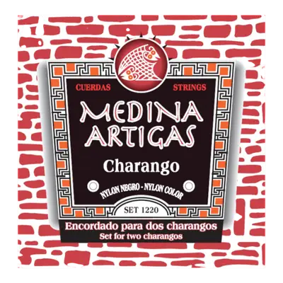 SET DE CUERDAS PARA CHARANGO, NYLON NEGRO