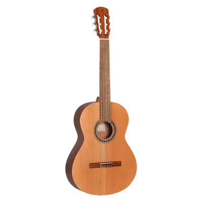 GUITARRA CLASICA 39", COLOR NATURAL, ACABADO MATE, TAPA DE CEDRO MACIZO, FONDO Y AROS DE WENGUE, CUERDAS D ADDARIO, INCLUYE ESTUCHE DE 10MM DE ESPESOR