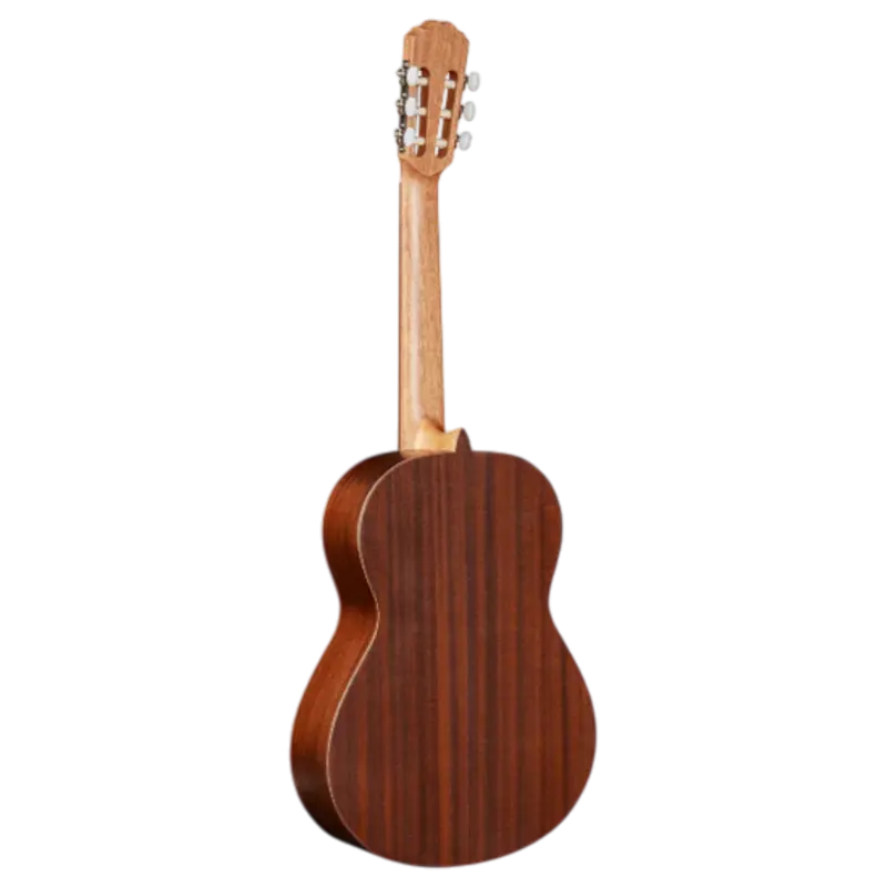 GUITARRA CLASICA 39", COLOR NATURAL, ACABADO DE ALTO BRILLO, TAPA DE CEDRO MACIZO , FONDO Y AROS DE SAPELLI, CUERDAS D ADDARIO, INCLUYE ESTUCHE DE 10MM DE ESPESOR - Imagen 1