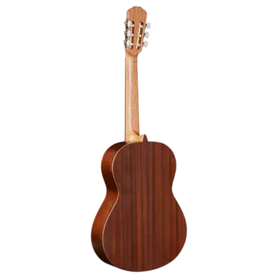 GUITARRA CLASICA 39", COLOR NATURAL, ACABADO DE ALTO BRILLO, TAPA DE CEDRO MACIZO , FONDO Y AROS DE SAPELLI, CUERDAS D ADDARIO, INCLUYE ESTUCHE DE 10MM DE ESPESOR