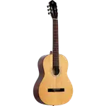 GUITARRA CLASICA 39", COLOR NATURAL, ACABADO LACADO ALTO BRILLO, TAPA DE ABETO, FONDO Y AROS DE CATALPA, CUERDAS ORTEGA - Miniatura 6