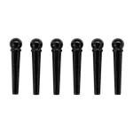 ANCLAJE PARA CUERDAS DE GUITARRA ACUSTICA DE COLOR NEGRO - Miniatura 2