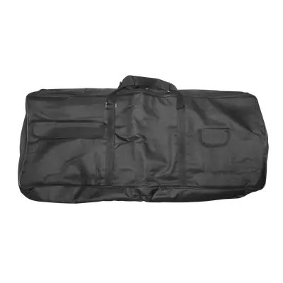 BOLSO PARA TECLADOS DE 61 TECLAS, 51CM DE LARGO, 45CM ANCHO, 7CM DE ALTO, POLIPROPILENO COLOR NEGRO