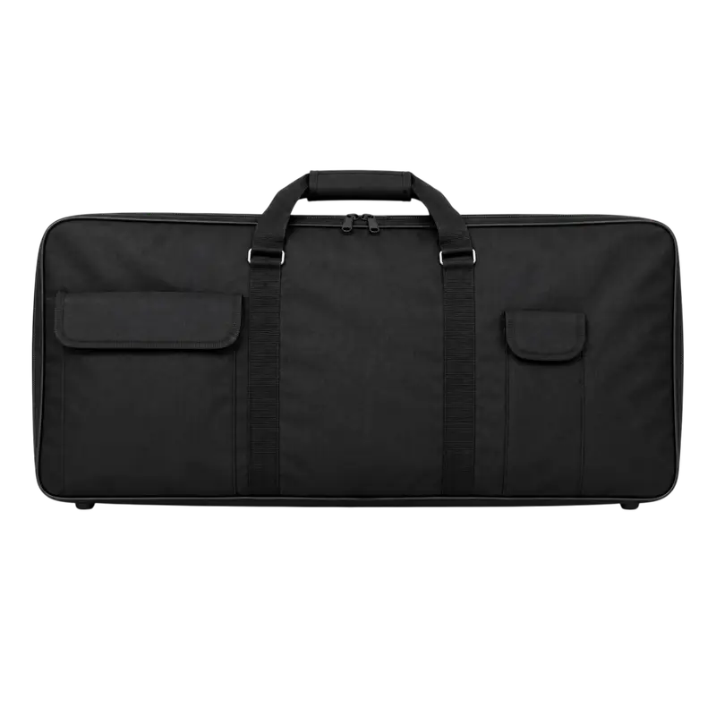 BOLSO PARA TECLADOS DE 61 TECLAS, 51CM DE LARGO, 45CM ANCHO, 7CM DE ALTO, POLIPROPILENO COLOR NEGRO - Imagen 1
