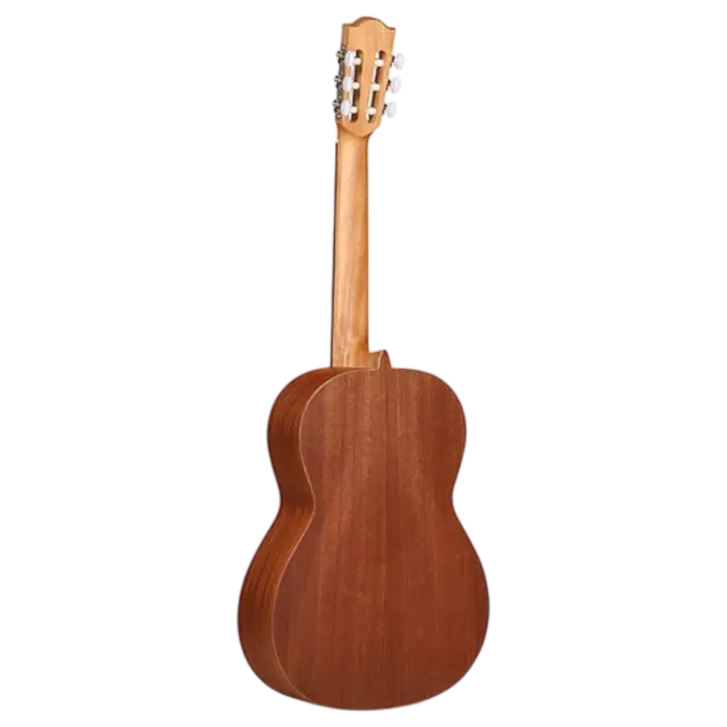 GUITARRA CLASICA 39", COLOR NATURAL, ACABADO MATE, TAPA DE CEDRO MACIZO, FONDO Y AROS DE SAPELLI, CUERDAS D ADDARIO, INCLUYE ESTUCHE DE 10MM DE ESPESOR - Imagen 1