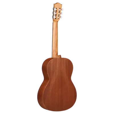 GUITARRA CLASICA 39", COLOR NATURAL, ACABADO MATE, TAPA DE CEDRO MACIZO, FONDO Y AROS DE SAPELLI, CUERDAS D ADDARIO, INCLUYE ESTUCHE DE 10MM DE ESPESOR