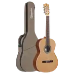 GUITARRA CLASICA 39", COLOR NATURAL, ACABADO MATE, TAPA DE CEDRO MACIZO, FONDO Y AROS DE SAPELLI, CUERDAS D ADDARIO,  INCLUYE ESTUCHE DE 10MM DE ESPESOR - Miniatura 2