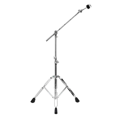 SOPORTE PARA PLATILLOS CON BOOM, ACABADO NIQUELADO