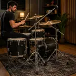 SOPORTE PARA PLATILLOS CON BOOM, ACABADO NIQUELADO - Miniatura 3
