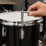 LLAVE PARA AFINAR TAMBORES DE BATERIAS TIPO MANIVELA, NIQUELADA - Miniatura 2