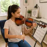 STICKER DE APRENDIZAJE PARA DIAPASON DE VIOLIN 4/4 - Miniatura 3
