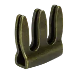 APAGADOR DE SONIDO DE METAL PARA VIOLIN, COLOR VERDE OSCURO - Miniatura 1
