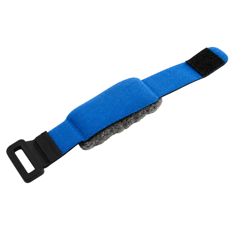 APAGADOR DE ARMONICOS PARA GUITARRA Y/O BAJO ELECTRICO, COLOR AZUL - Imagen 1