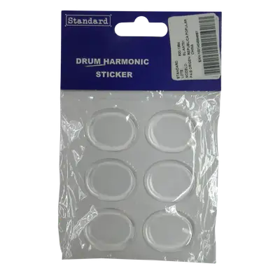 SET DE APAGADORES DE ARMONICOS PARA TAMBORES ACUSTICOS, 6 ALMOHADILLAS DE GEL ADHESIVO