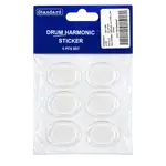 SET DE APAGADORES DE ARMONICOS PARA TAMBORES ACUSTICOS, 6 ALMOHADILLAS DE GEL ADHESIVO - Miniatura 1