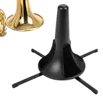 SOPORTE PARA TROMPETA ARMABLE, COLOR NEGRO - Miniatura 3