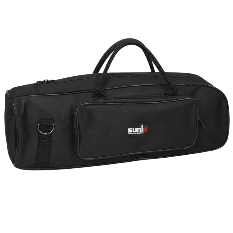 BOLSO PARA TROMPETA, DE POLIPROPILENO, COLOR NEGRO - Imagen 1