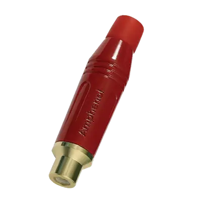 JACK RCA,  ROJO, METALICO