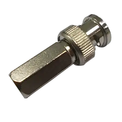 CONECTOR BNC, RG6 CON PUNTA DE COBRE