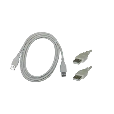 CABLE PARA PC, PLUG USB A PLUG USB, 2MTS