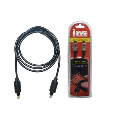 CABLE OPTICO DE AUDIO DIGITAL, 2 MT, PLUG PLASTICO
