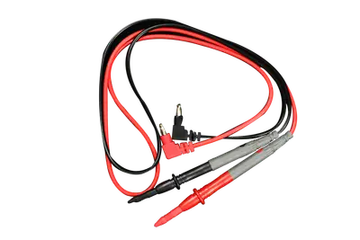 PAR DE PUNTAS CON CABLE PARA MULTIMETRO, 2CM