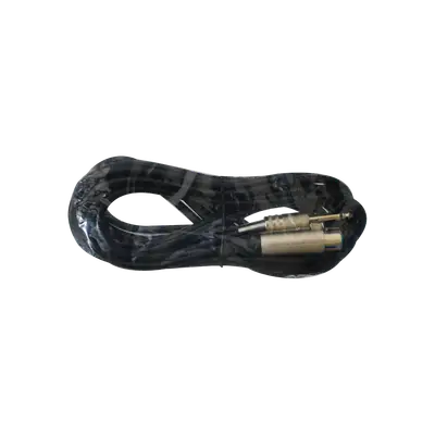 CABLE PARA MICROFONO, PLUG 6.3MM MONO A JACK XLR, 5MTS
