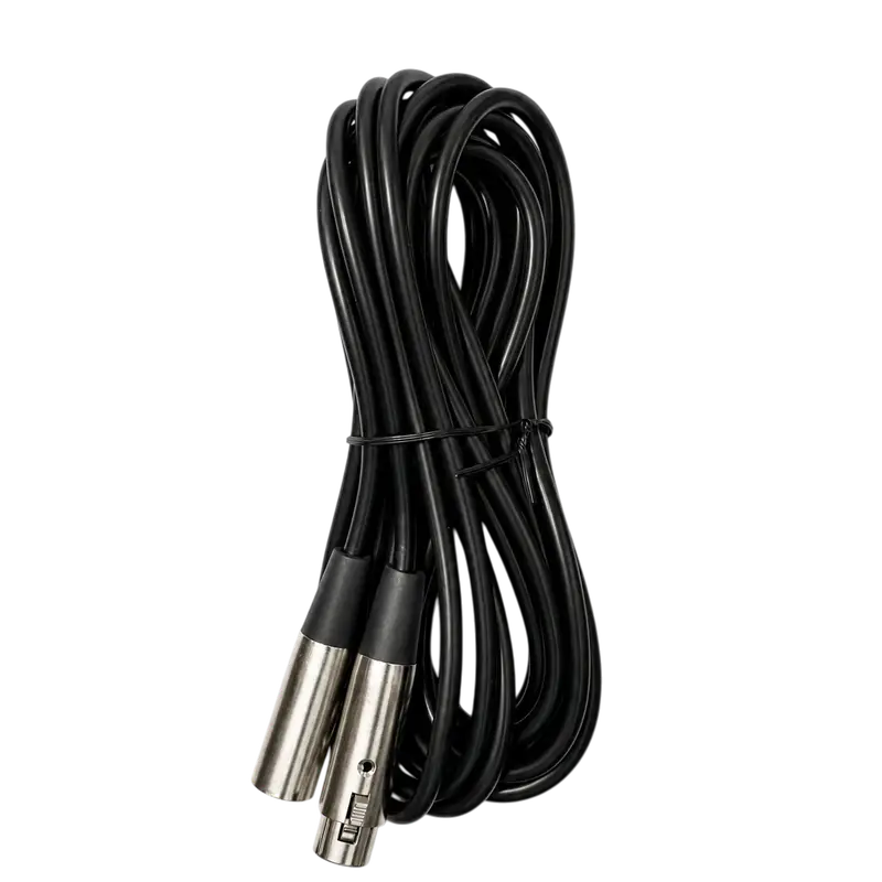 CABLE PARA MICROFONO, PLUG XLR A JACK XLR, 5MTS - Imagen 1