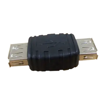 ADAPTADOT UNION USB, JACK USB A JACK USB, PLASTICO