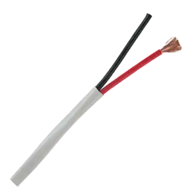 CABLE CONCENTRICO PARA PARLANTE, BLANCO, CALIBRE 14, 152.5 MTS, 100% COBRE, 2 CONDUCTORES, OFC