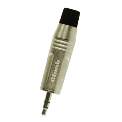 PLUG 3.5MM, SIN RESORTE, ESTEREO, METALICO