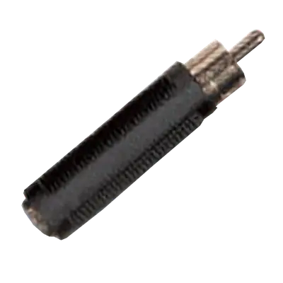 ADAPTADOR JACK 6.3MM MONO A PLUG RCA, PLASTICO