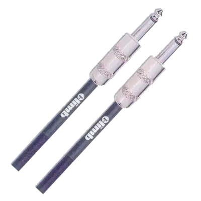 CABLE DE AUDIO, PLUG 6.3MM MONO A PLUG 6.3MM MONO, 6MTS