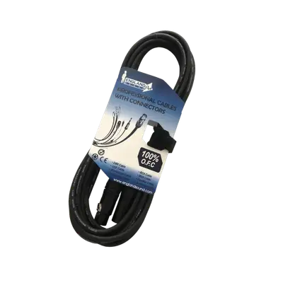 CABLE PARA MICROFONO, PLUG XLR A JACK XLR, OFC, 10MTS